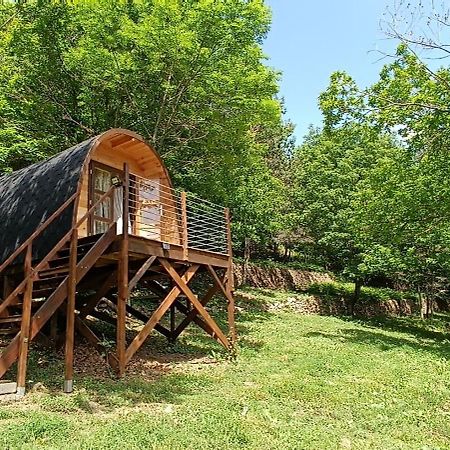 Hotel Le Temps Suspendu Saint-Pierreville Esterno foto